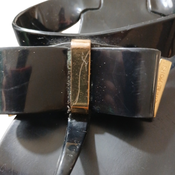 Michael Kors Jelly Bow Slide Sandals Size 7.5-8 - Picture 13 of 13